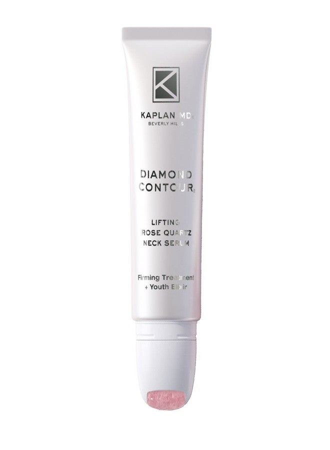KAPLAN MD Diamond Contour Lifting Rose Quartz Neck Serum, Firming Treatment + Youth Elixir, 1.7 oz. - Image 1